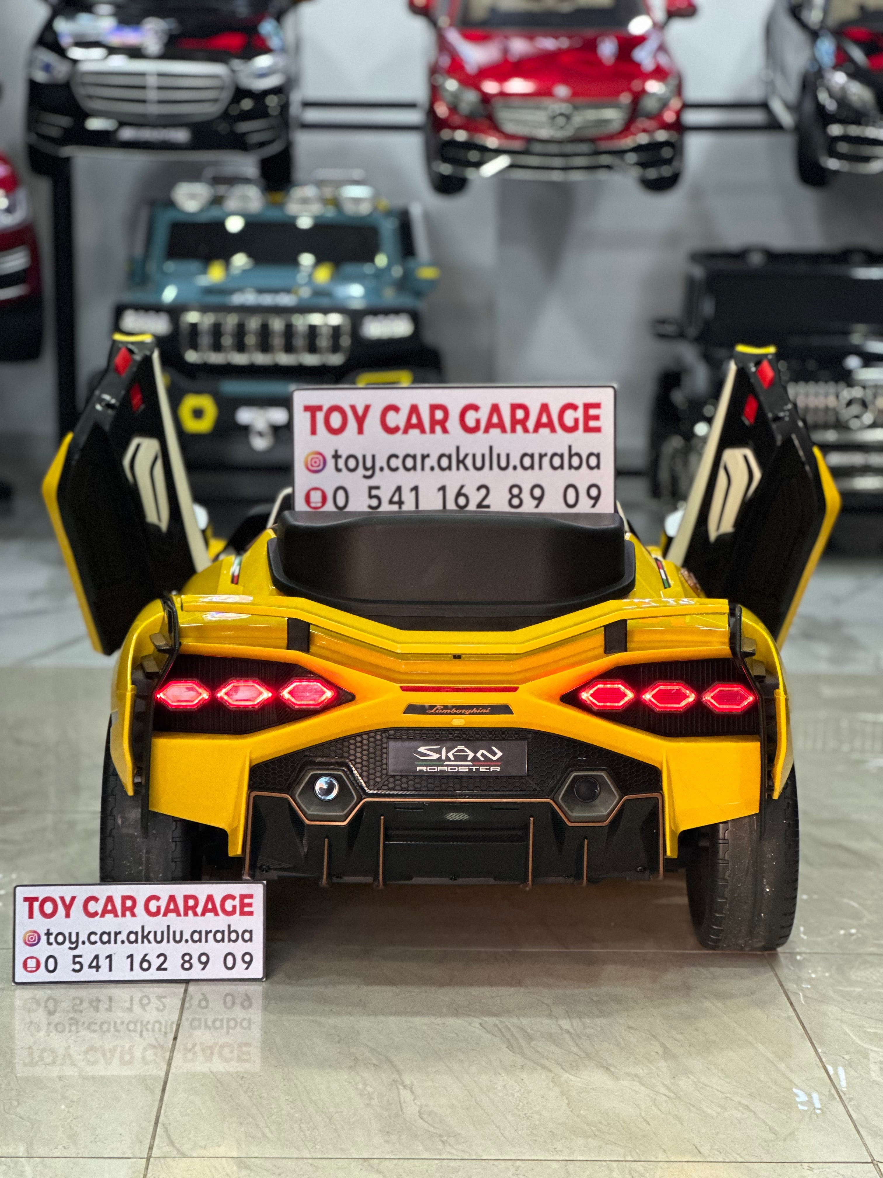 LAMBORGHİNİ SİAN DRİFT ARABASI 24W SARI