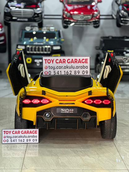 LAMBORGHİNİ SİAN DRİFT ARABASI 24W SARI