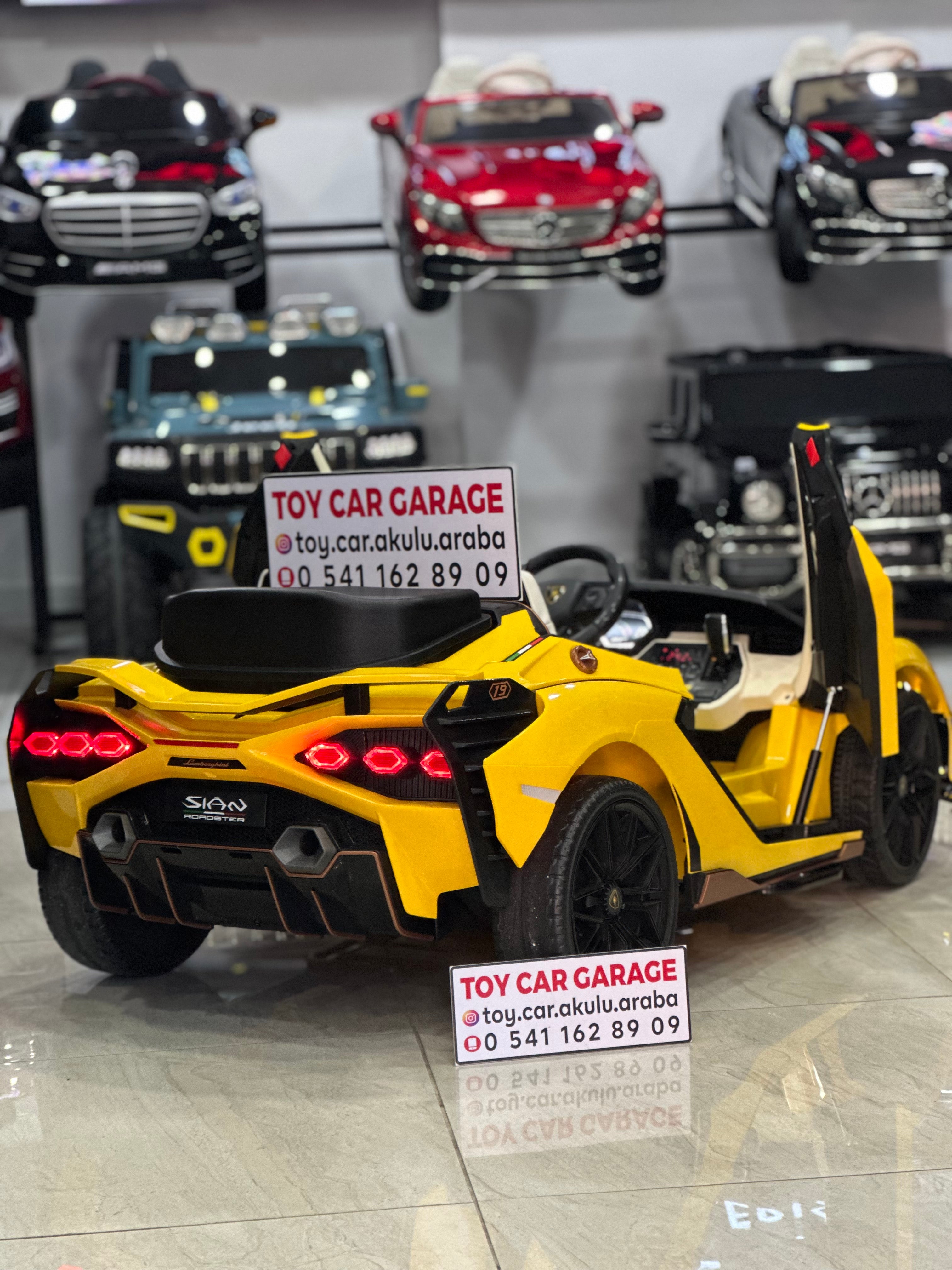 LAMBORGHİNİ SİAN DRİFT ARABASI 24W SARI