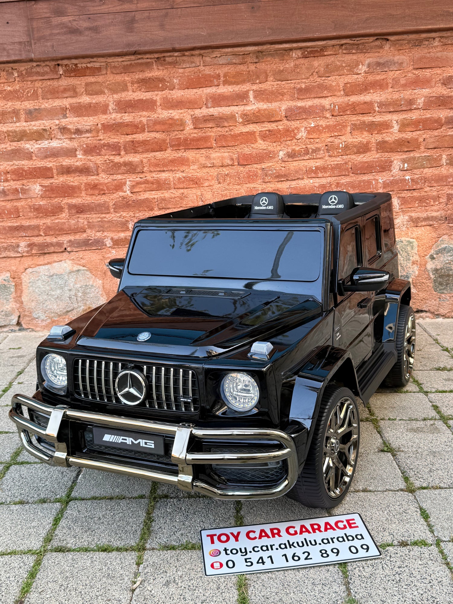 MERCEDES G63 AKÜLÜ ARABA 24W SİYAH