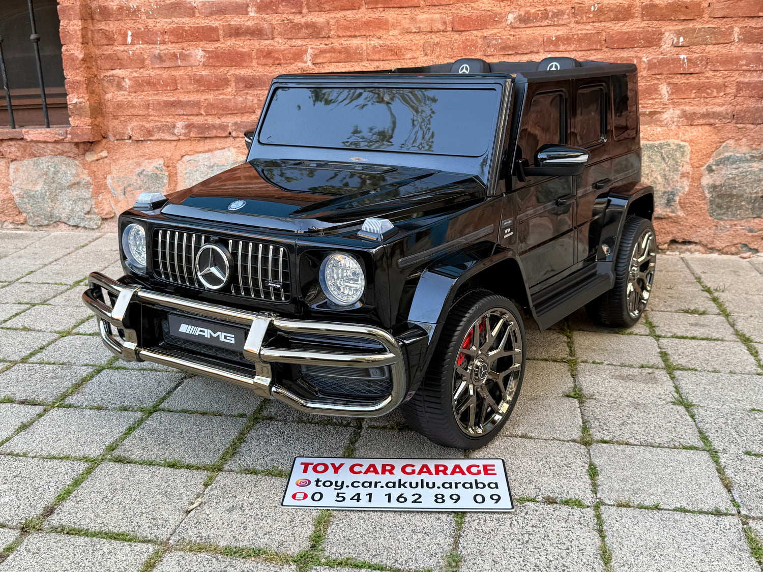 MERCEDES G63 AKÜLÜ ARABA 24W SİYAH