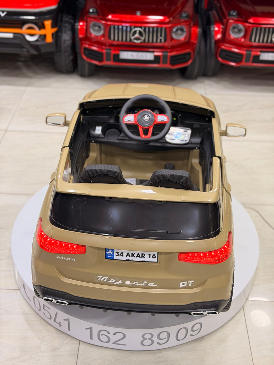 AUDİ AKÜLÜ ARABA 0-6 YAŞ KUM