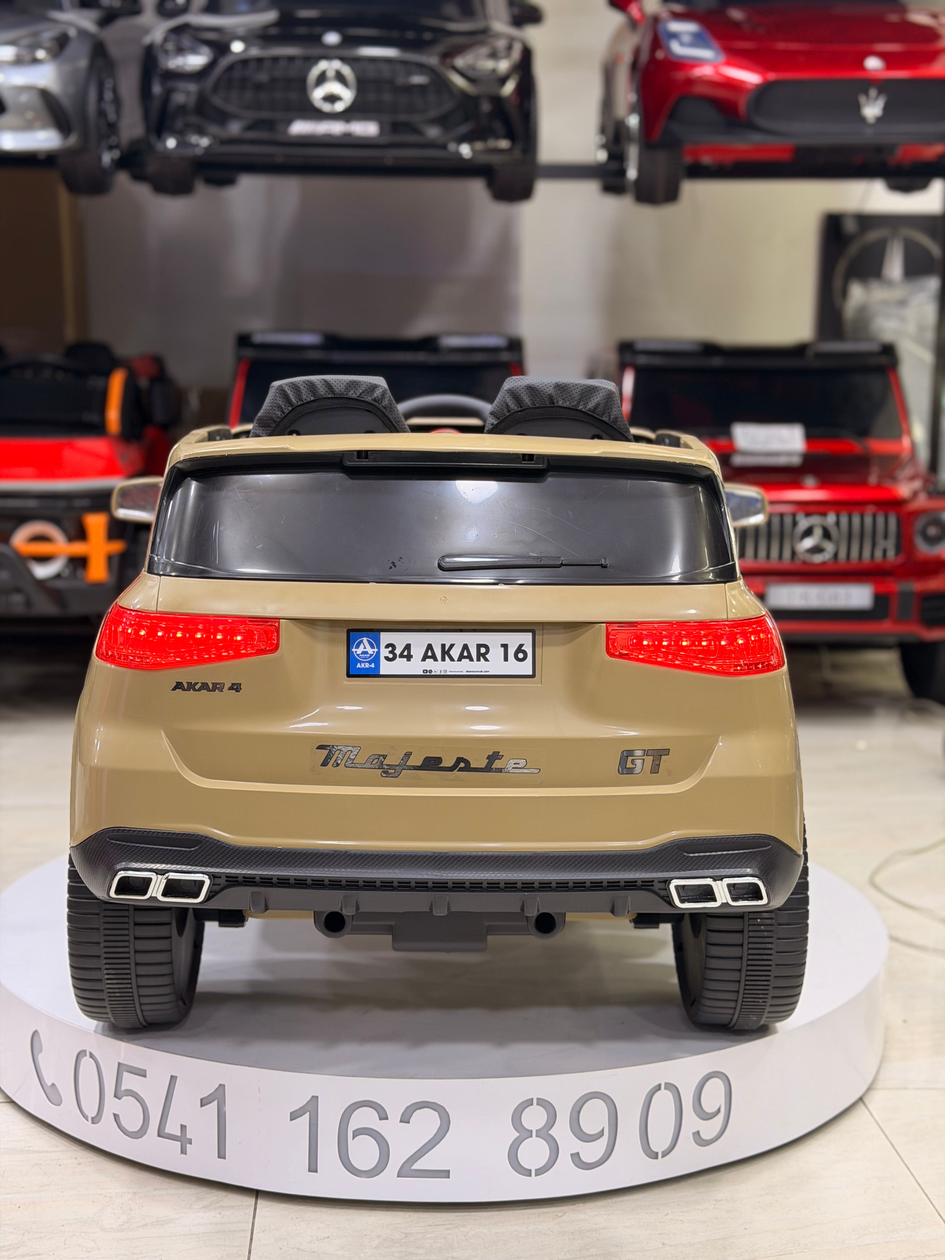 VOLVO AKÜLÜ ARABA 12W 0-6 YAŞ KUM