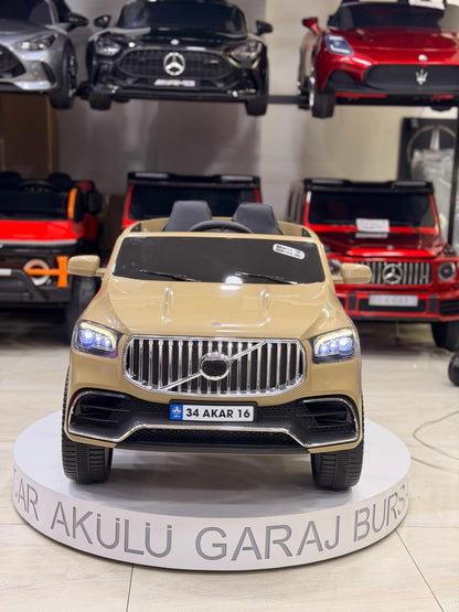 VOLVO AKÜLÜ ARABA 12W 0-6 YAŞ KUM