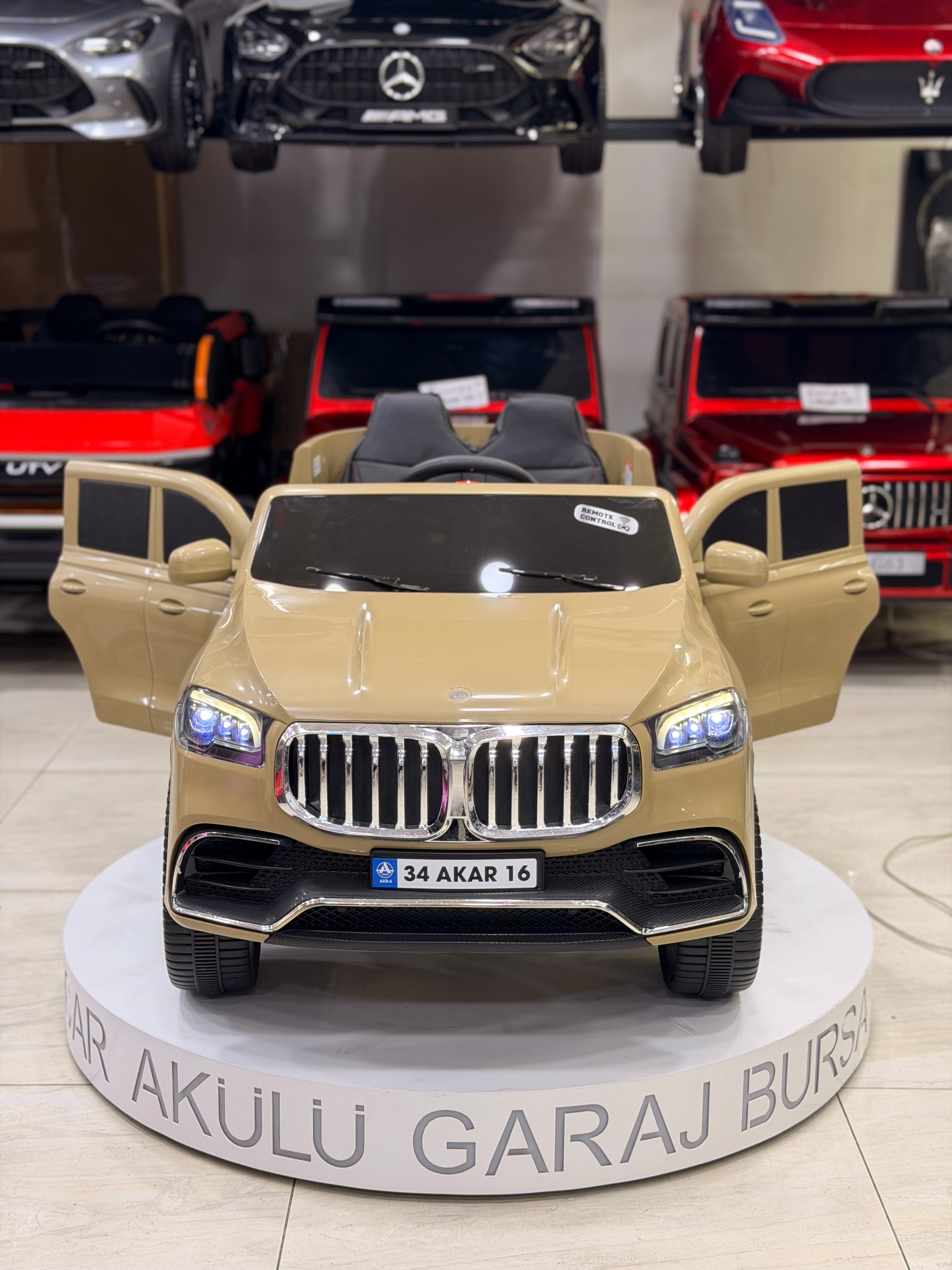 BMW AKÜLÜ ARABA 12W 0-6 YAŞ KUM