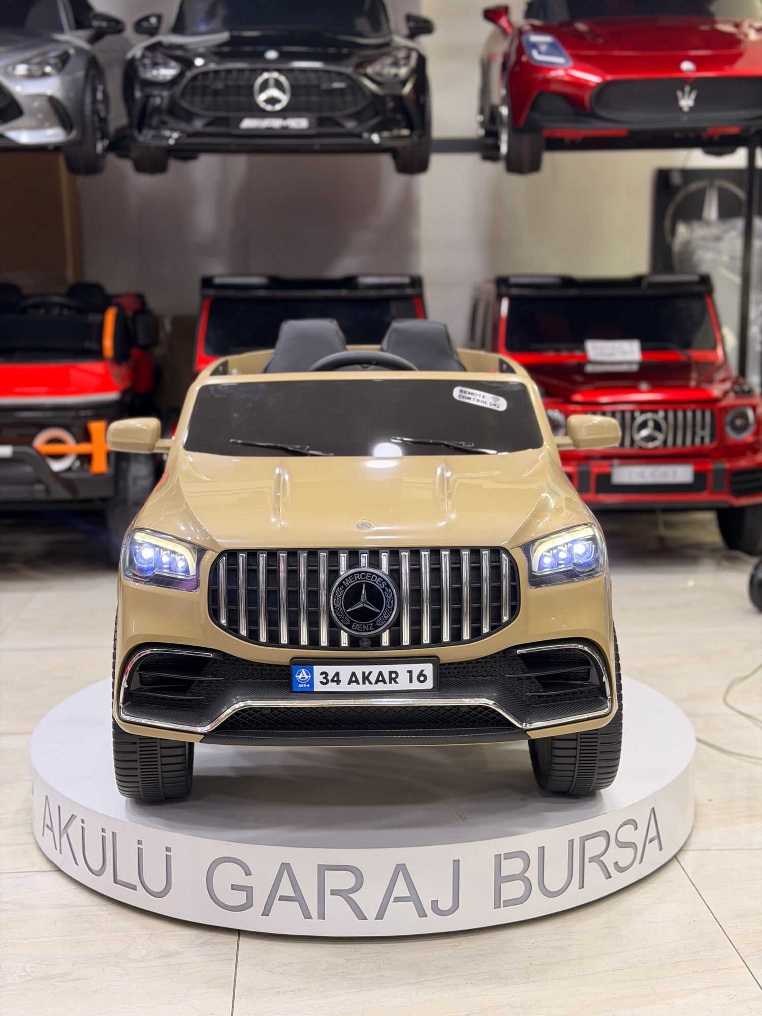 MERCEDES AKÜLÜ ARABA 12W 0-6 YAŞ KUM