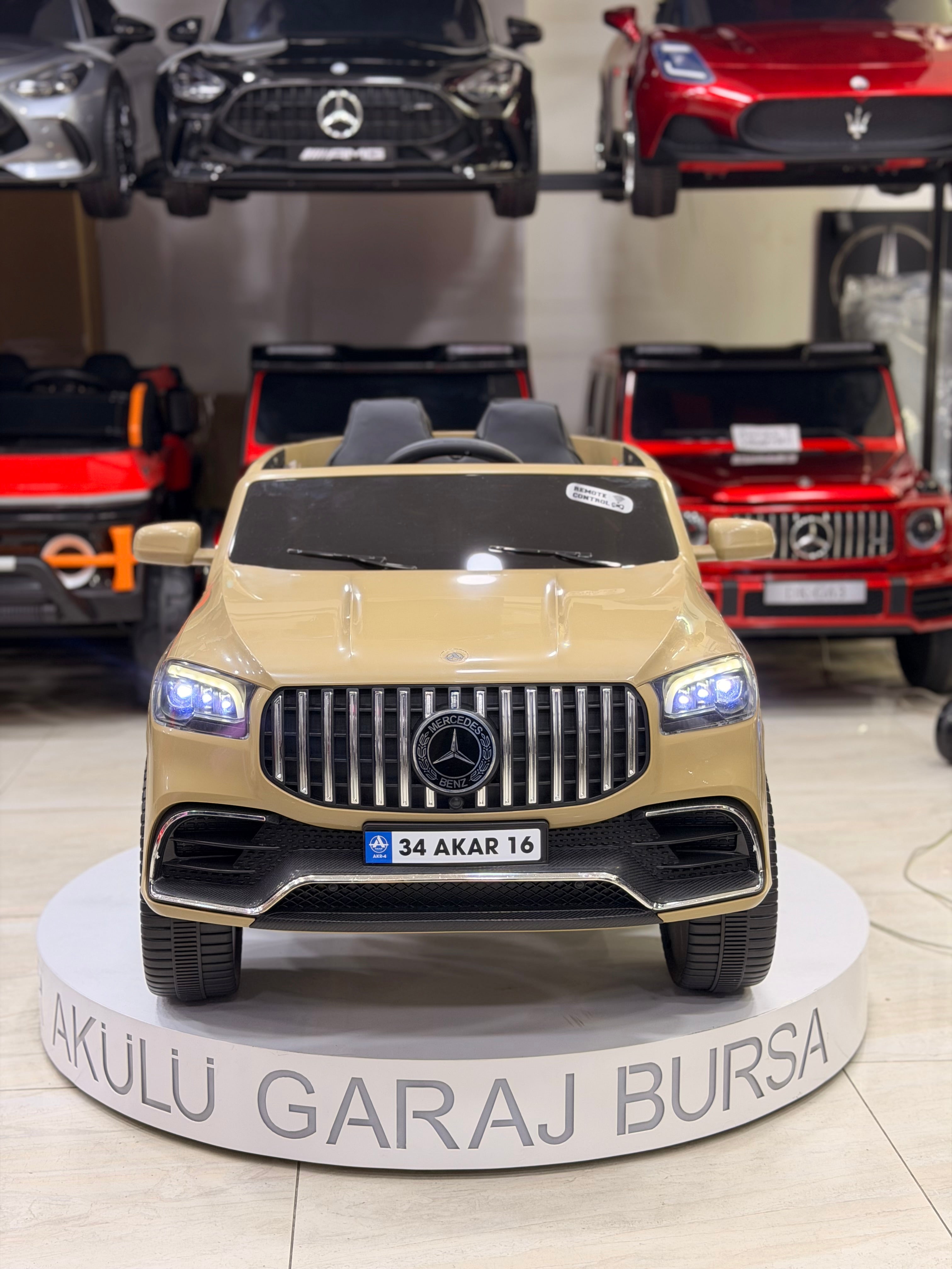 MERCEDES AKÜLÜ ARABA 12W 0-6 YAŞ KUM