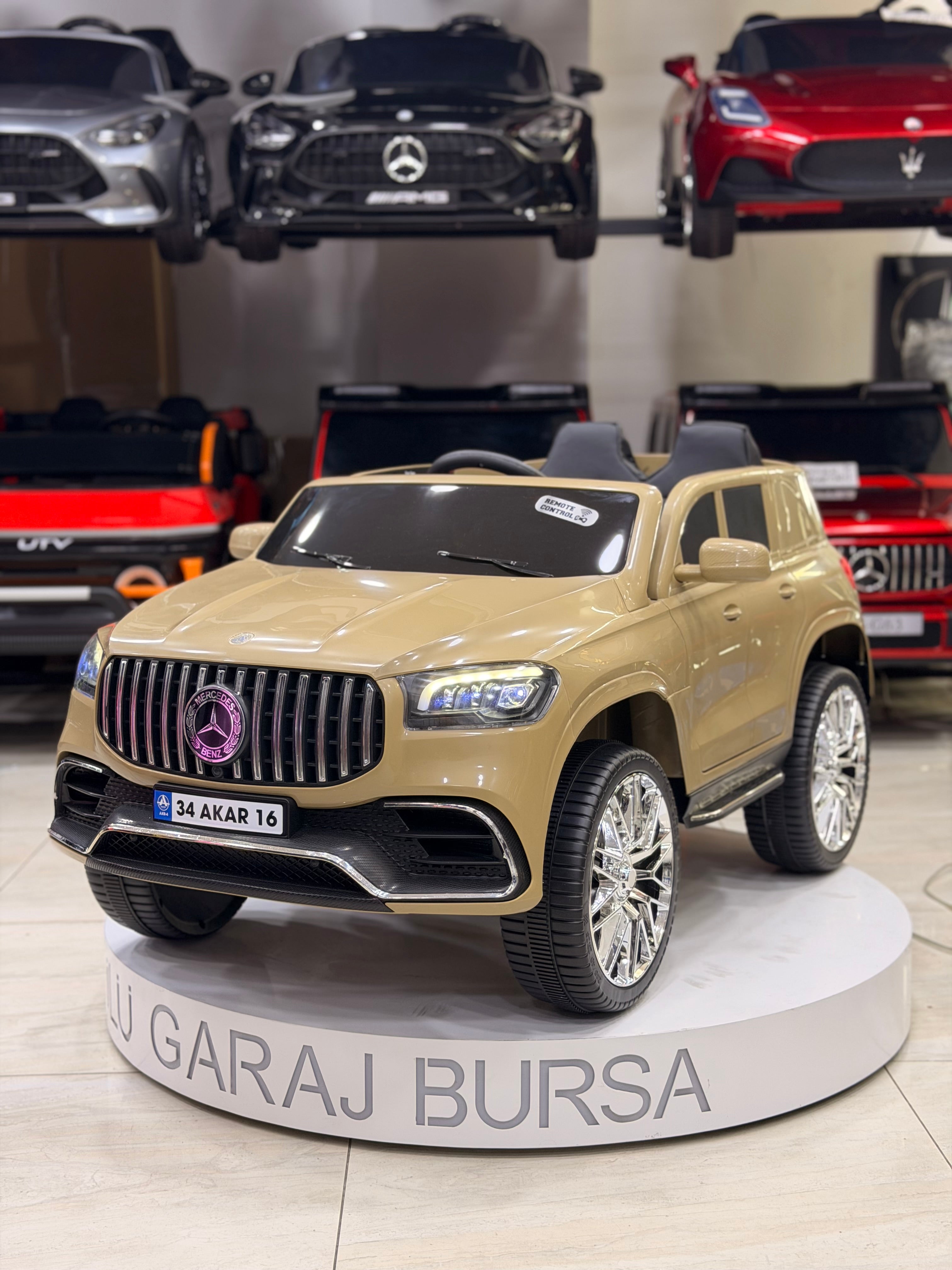 MERCEDES AKÜLÜ ARABA 12W 0-6 YAŞ KUM