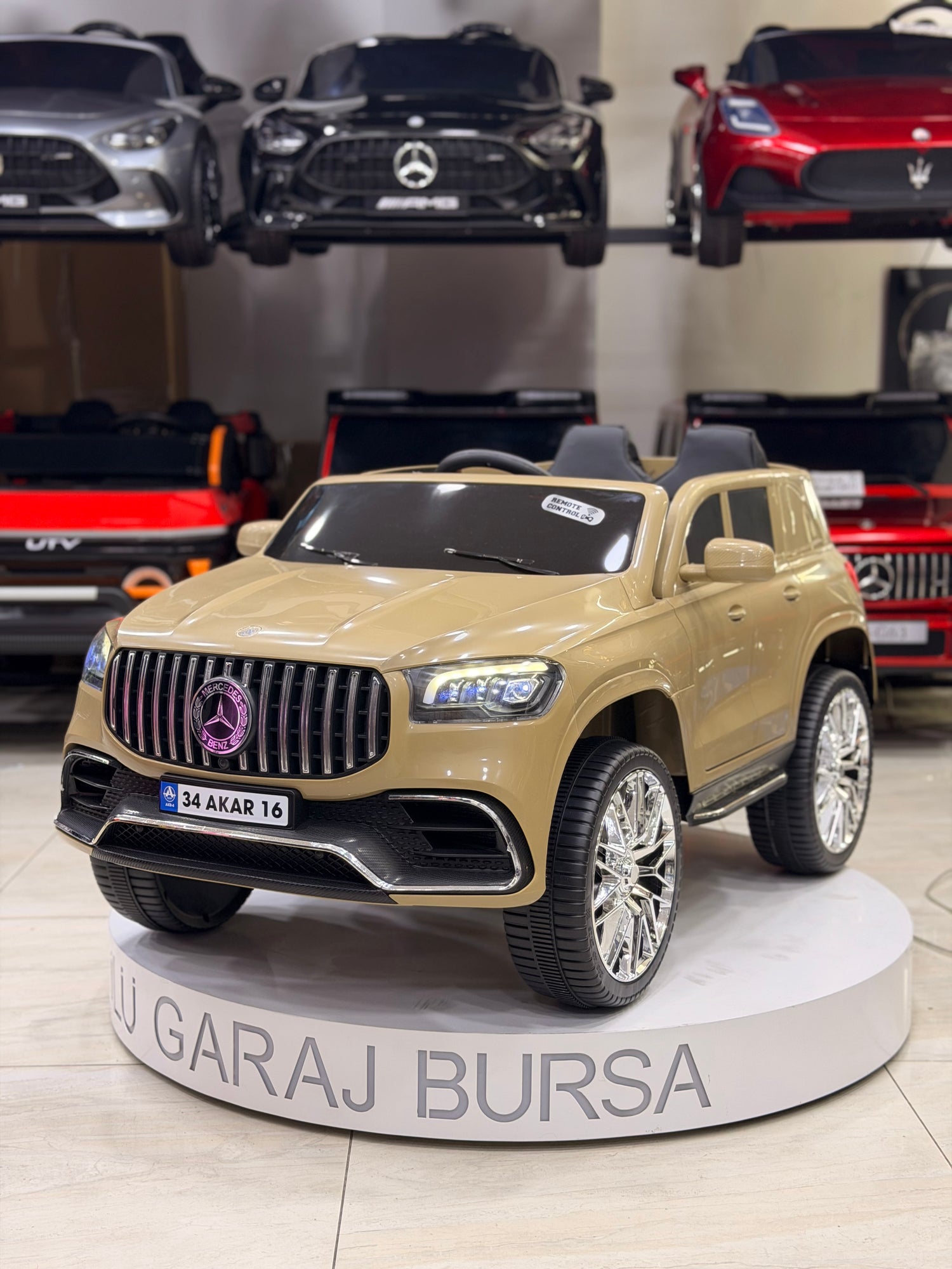 MERCEDES AKÜLÜ ARABA 12W 0-6 YAŞ KUM