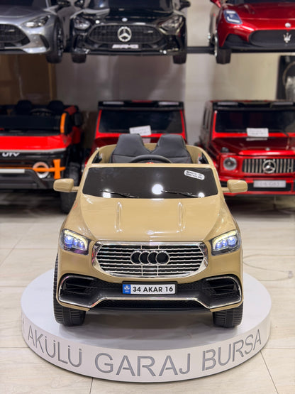 AUDİ AKÜLÜ ARABA 0-6 YAŞ KUM