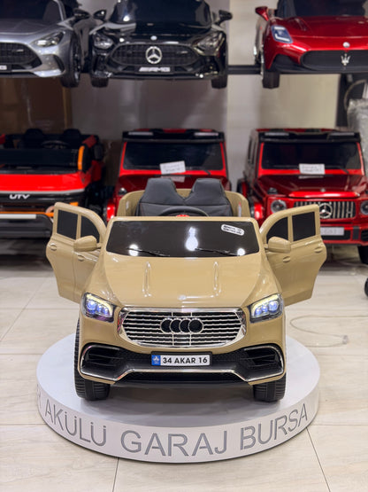 AUDİ AKÜLÜ ARABA 0-6 YAŞ KUM