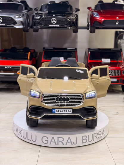 AUDİ AKÜLÜ ARABA 0-6 YAŞ KUM