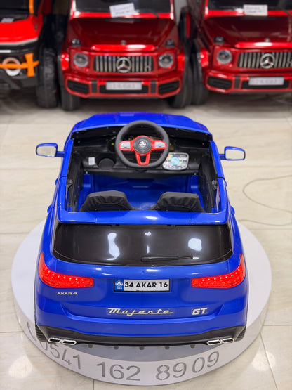 MASERATİ AKÜLÜ ARABA 12W 0-6 YAŞ MAVİ