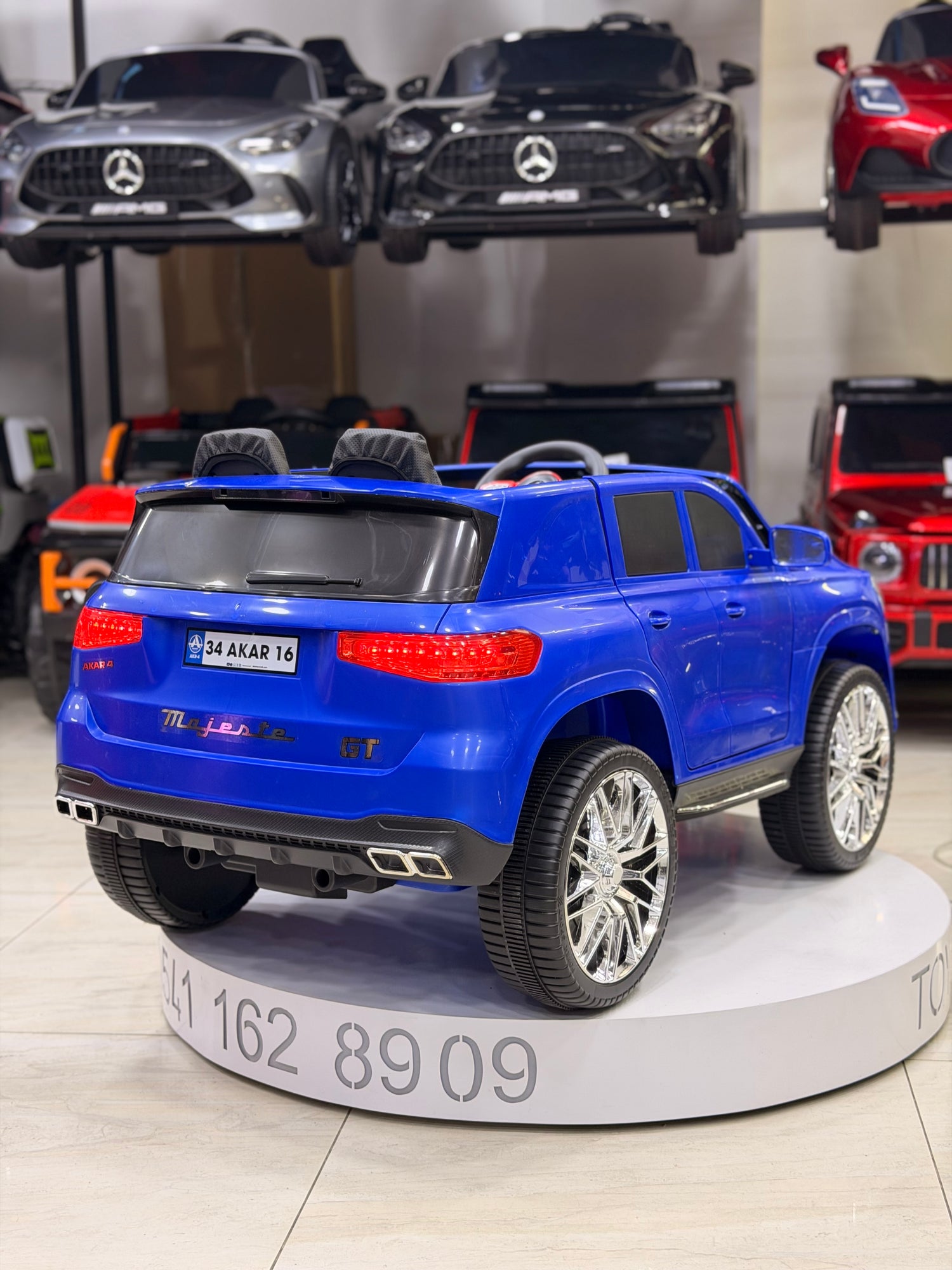 AUDİ AKÜLÜ ARABA 0-6 YAŞ MAVİ