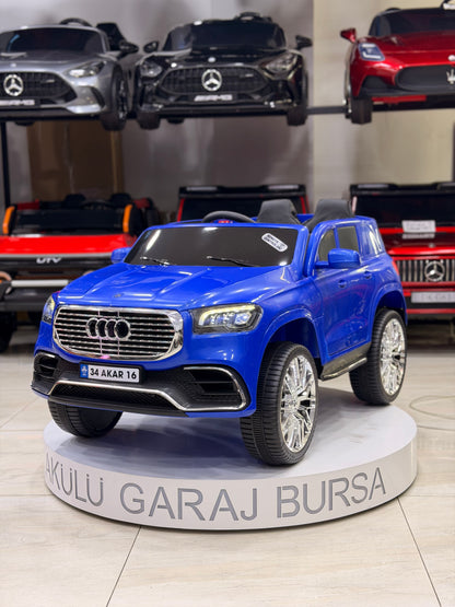 AUDİ AKÜLÜ ARABA 0-6 YAŞ MAVİ