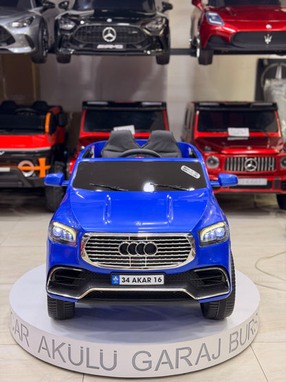 AUDİ AKÜLÜ ARABA 0-6 YAŞ MAVİ