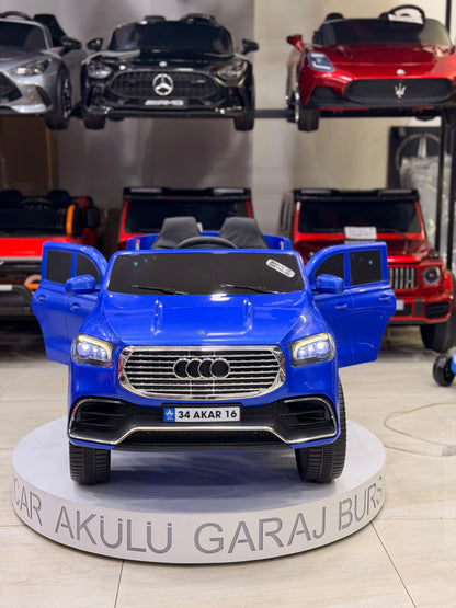 AUDİ AKÜLÜ ARABA 0-6 YAŞ MAVİ