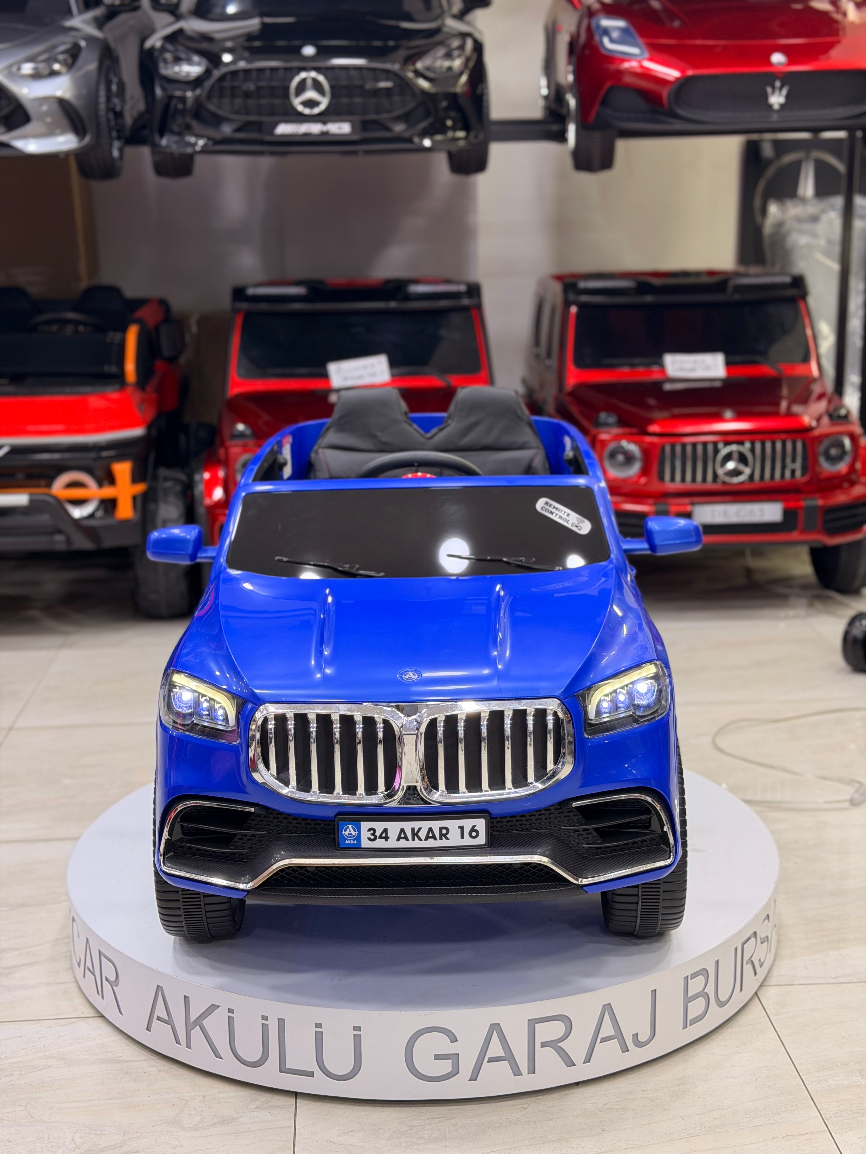 BMW AKÜLÜ ARABA 12W 0-6 YAŞ MAVİ
