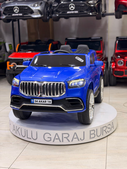 BMW AKÜLÜ ARABA 12W 0-6 YAŞ MAVİ