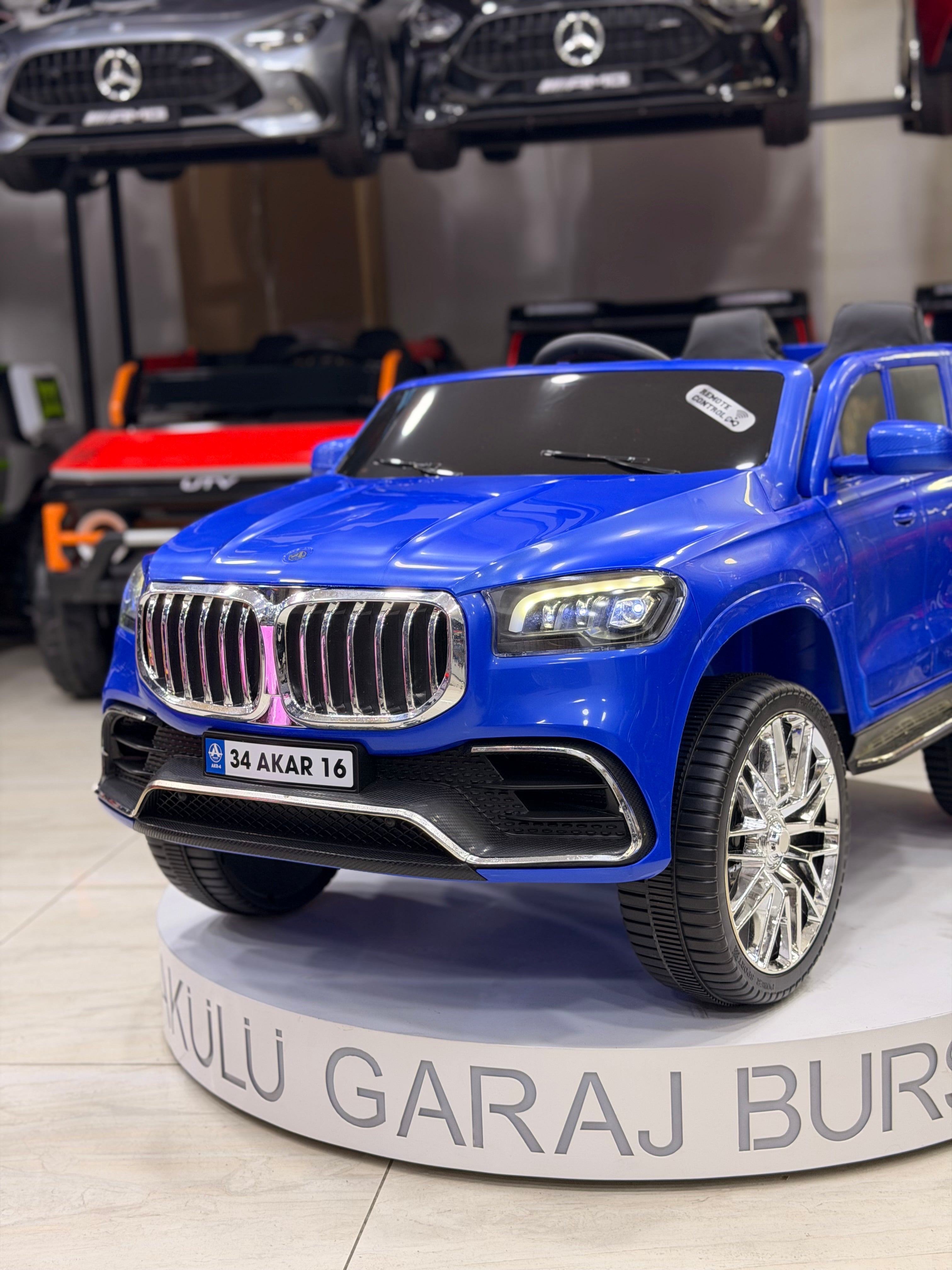 BMW AKÜLÜ ARABA 12W 0-6 YAŞ MAVİ