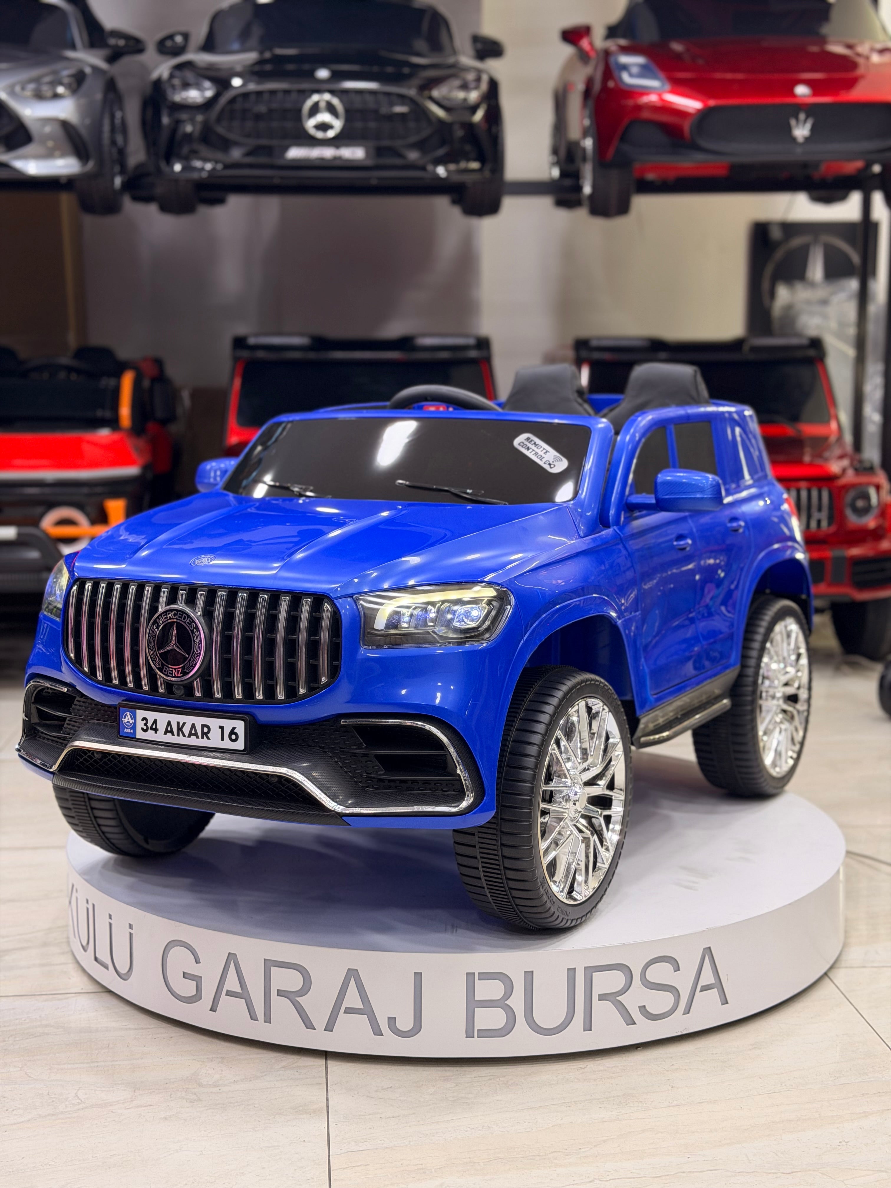 MERCEDES AKÜLÜ ARABA 12W 0-6 YAŞ MAVİ