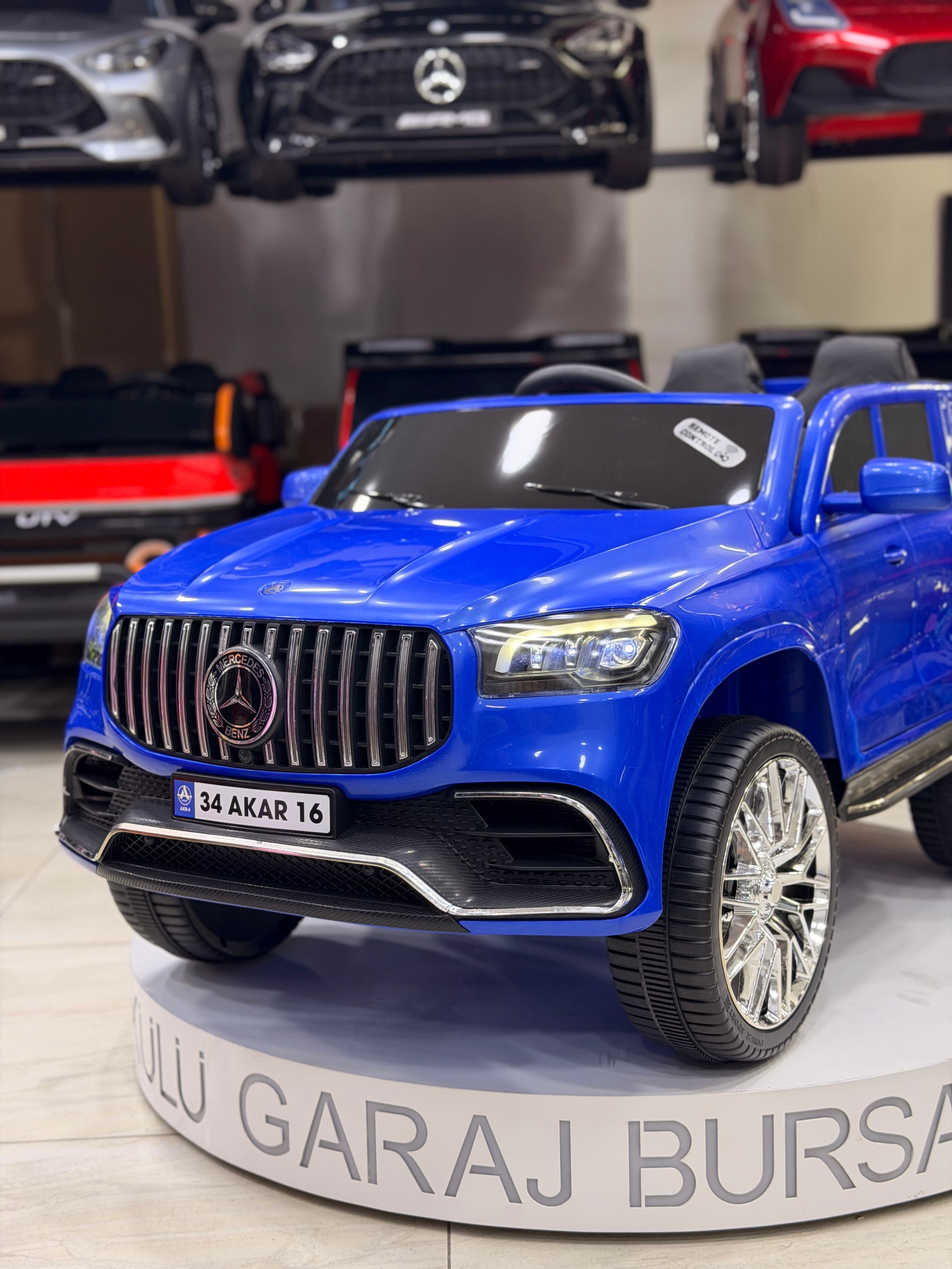 MERCEDES AKÜLÜ ARABA 12W 0-6 YAŞ MAVİ