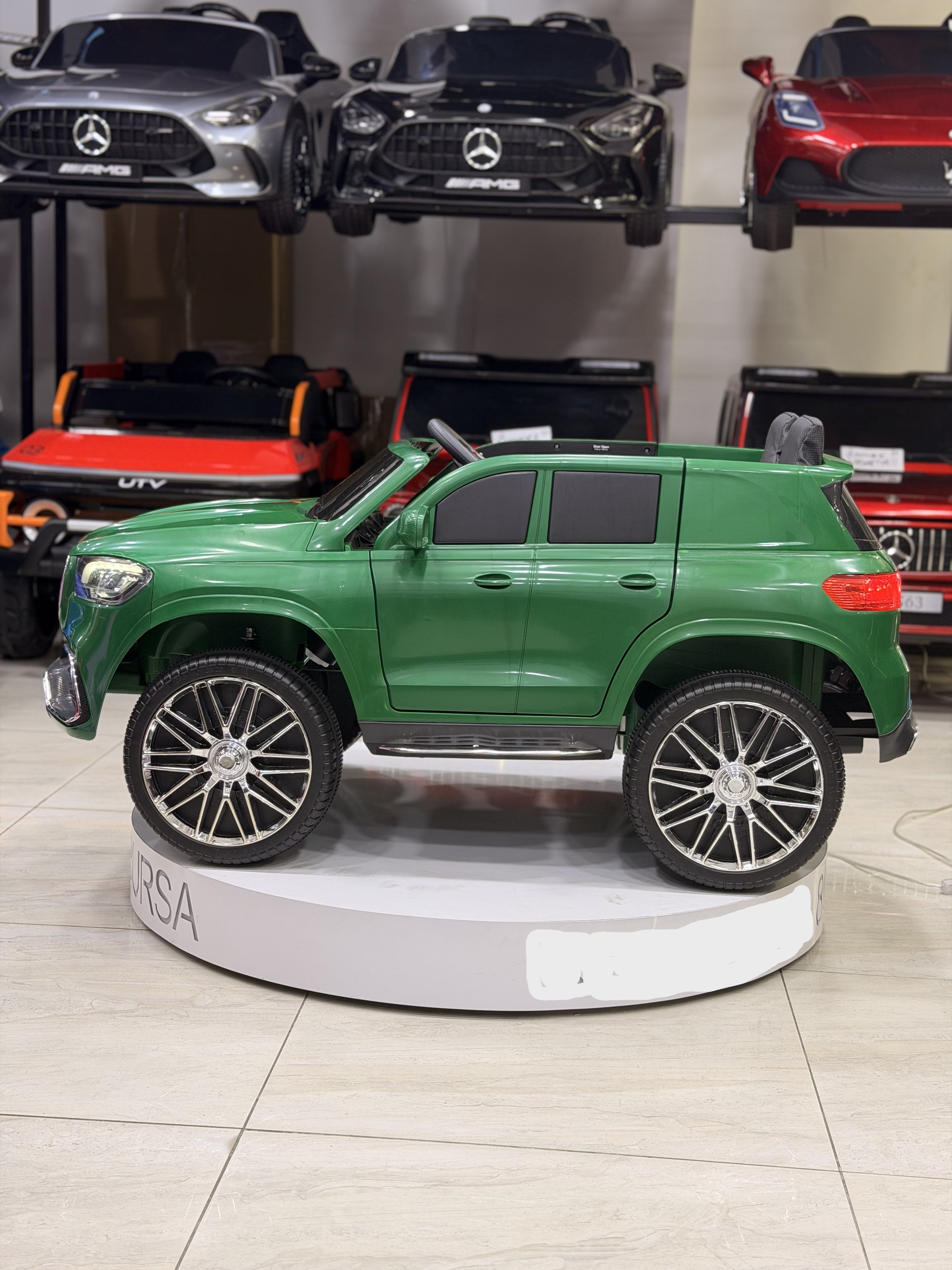 AUDİ AKÜLÜ ARABA 0-6 YAŞ YEŞİL