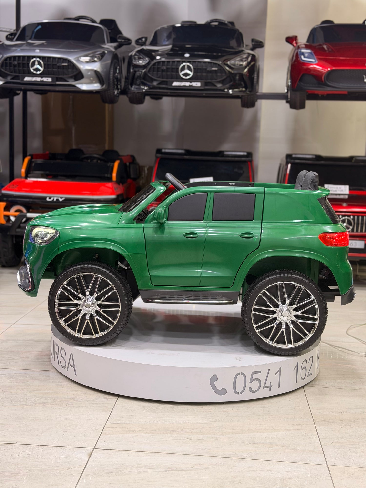 AUDİ AKÜLÜ ARABA 0-6 YAŞ YEŞİL