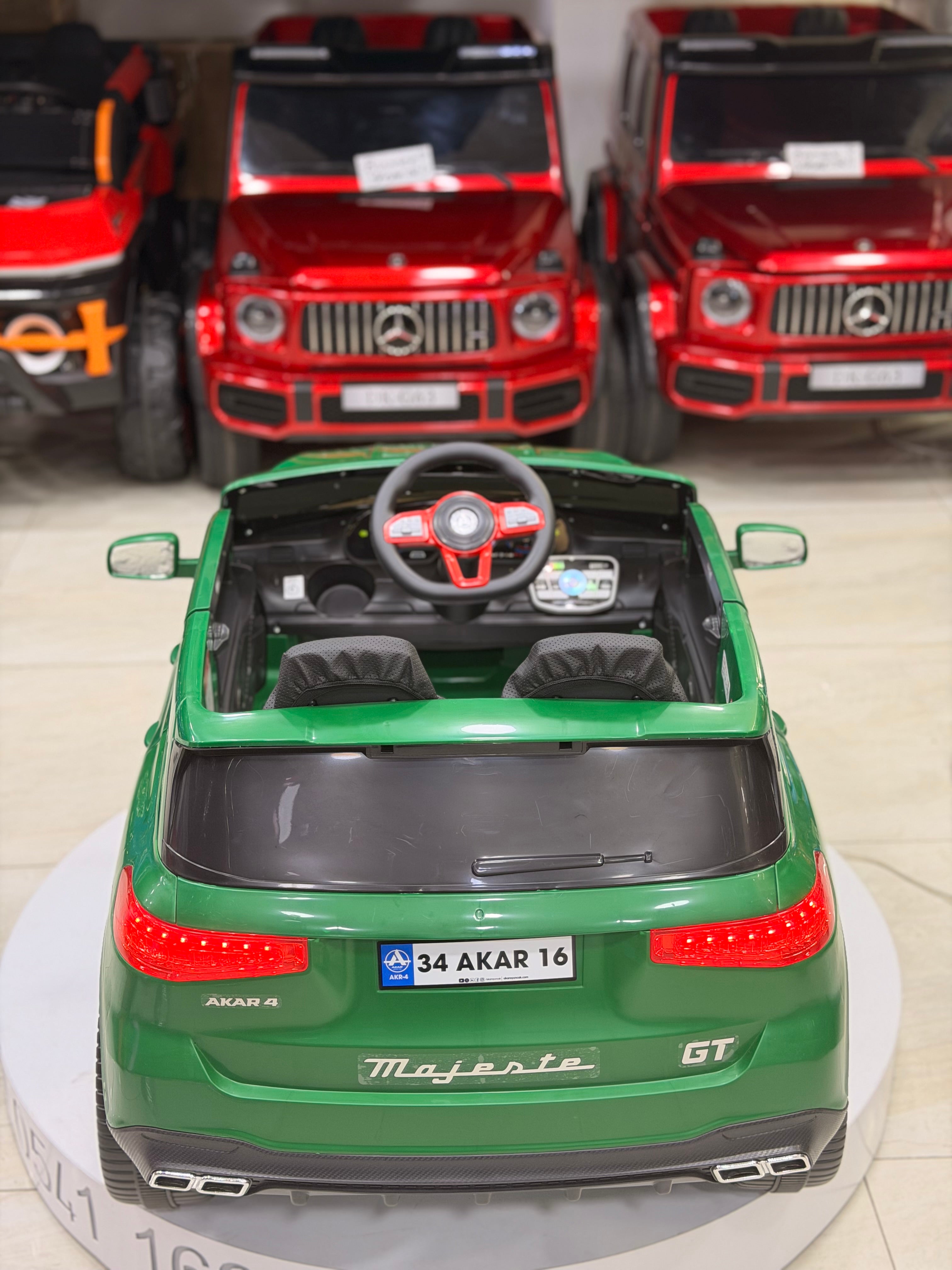 AUDİ AKÜLÜ ARABA 0-6 YAŞ YEŞİL