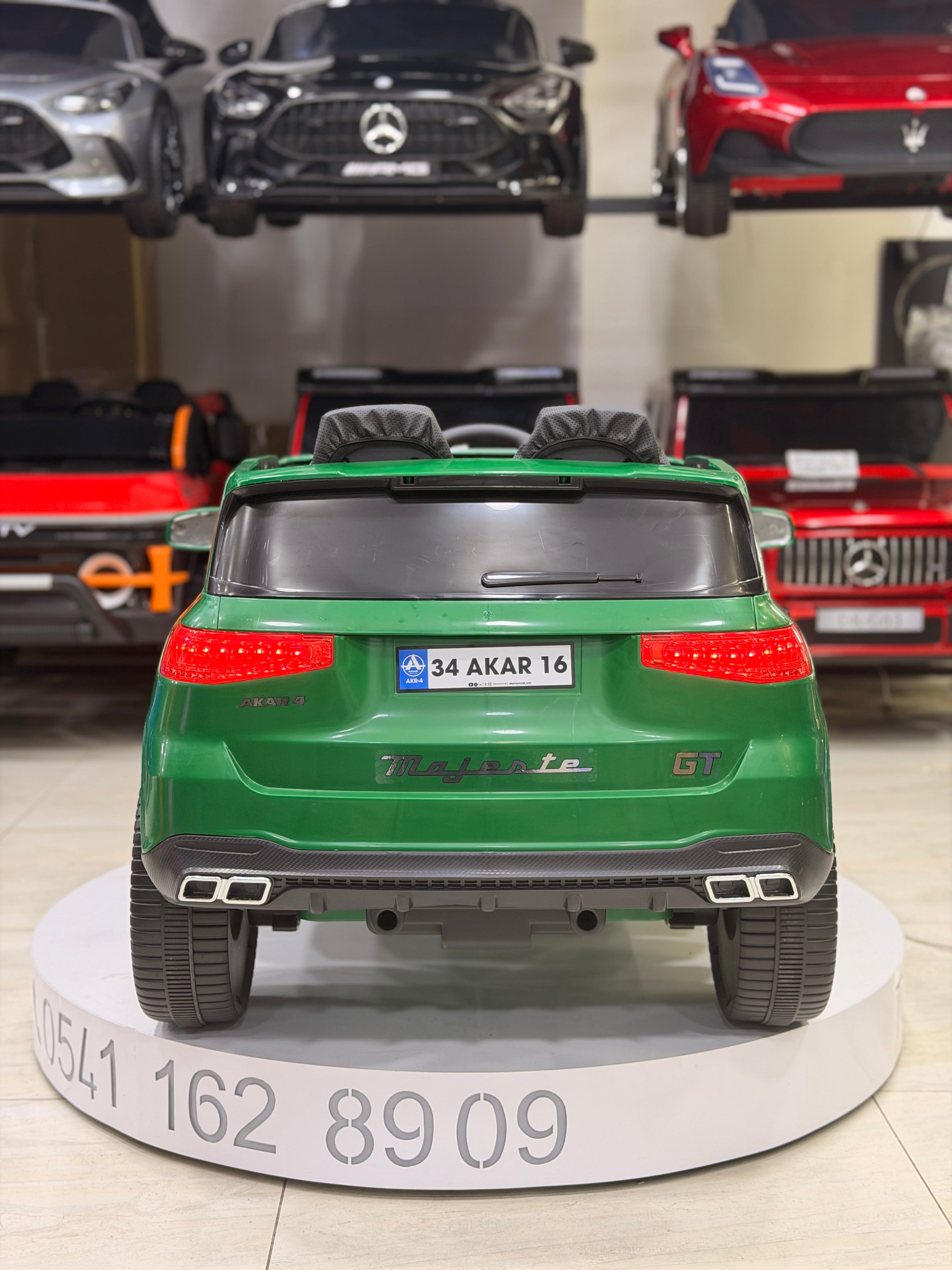 AUDİ AKÜLÜ ARABA 0-6 YAŞ YEŞİL