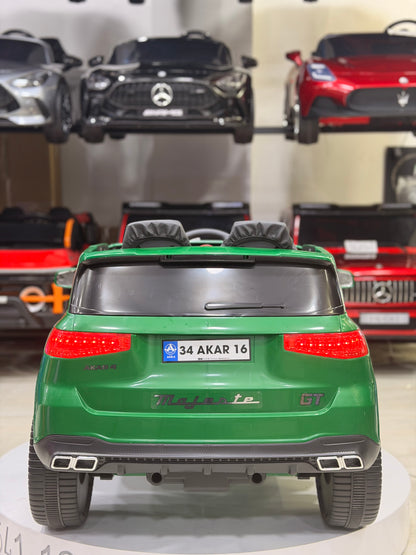 AUDİ AKÜLÜ ARABA 0-6 YAŞ YEŞİL