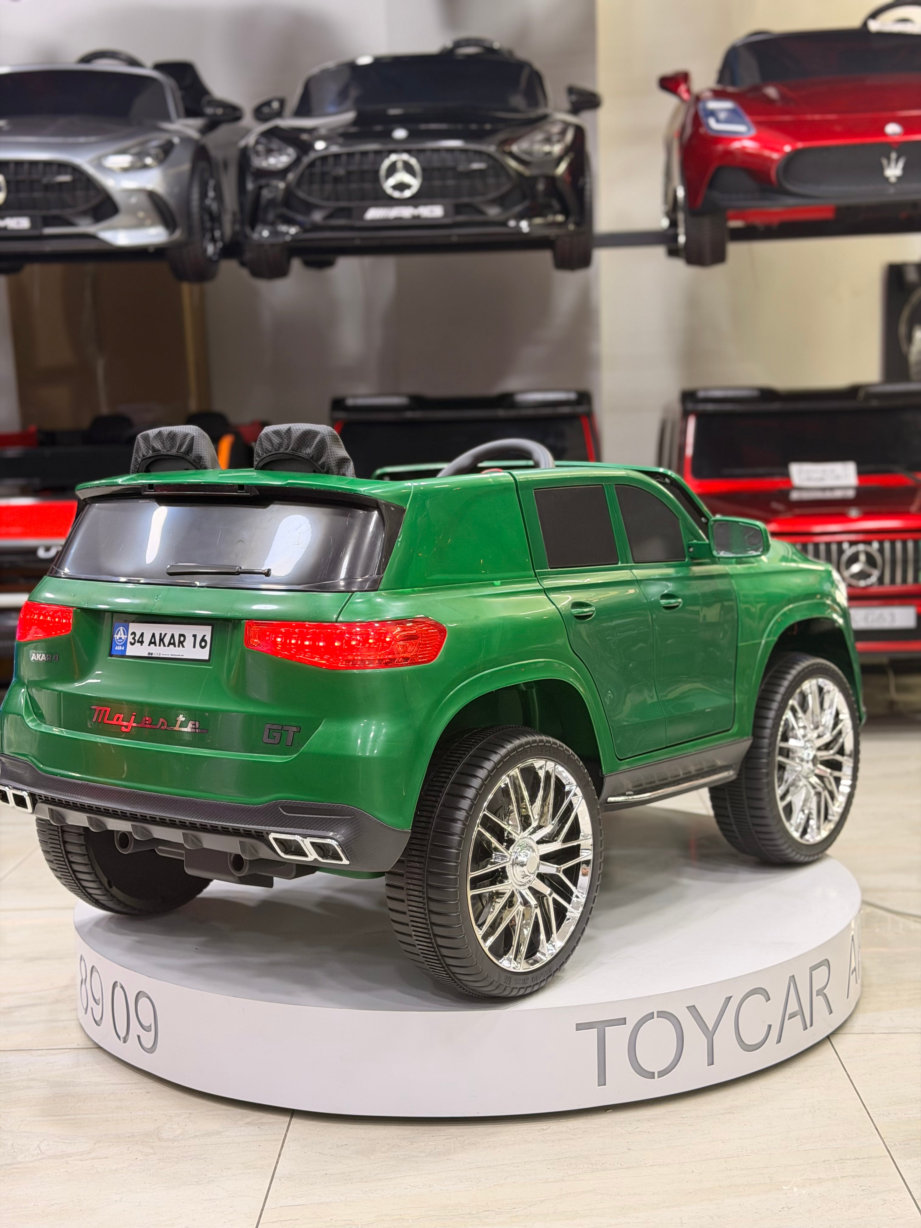 AUDİ AKÜLÜ ARABA 0-6 YAŞ YEŞİL