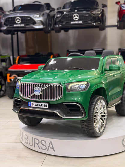 VOLVO AKÜLÜ ARABA 12W 0-6 YAŞ YEŞİL