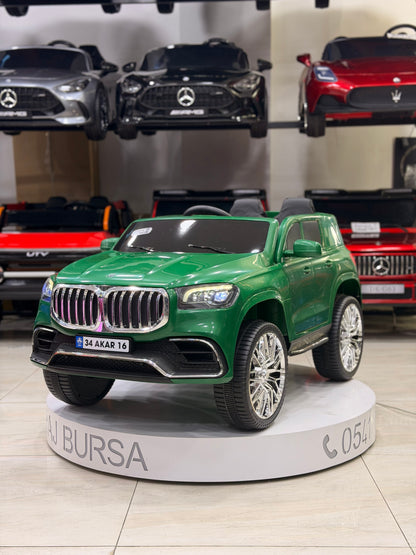 BMW AKÜLÜ ARABA 12W 0-6 YAŞ YEŞİL