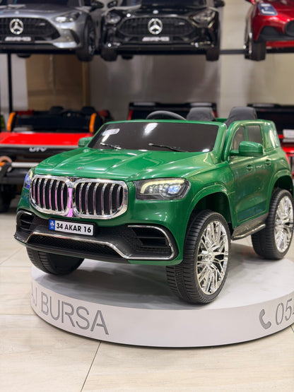 BMW AKÜLÜ ARABA 12W 0-6 YAŞ YEŞİL
