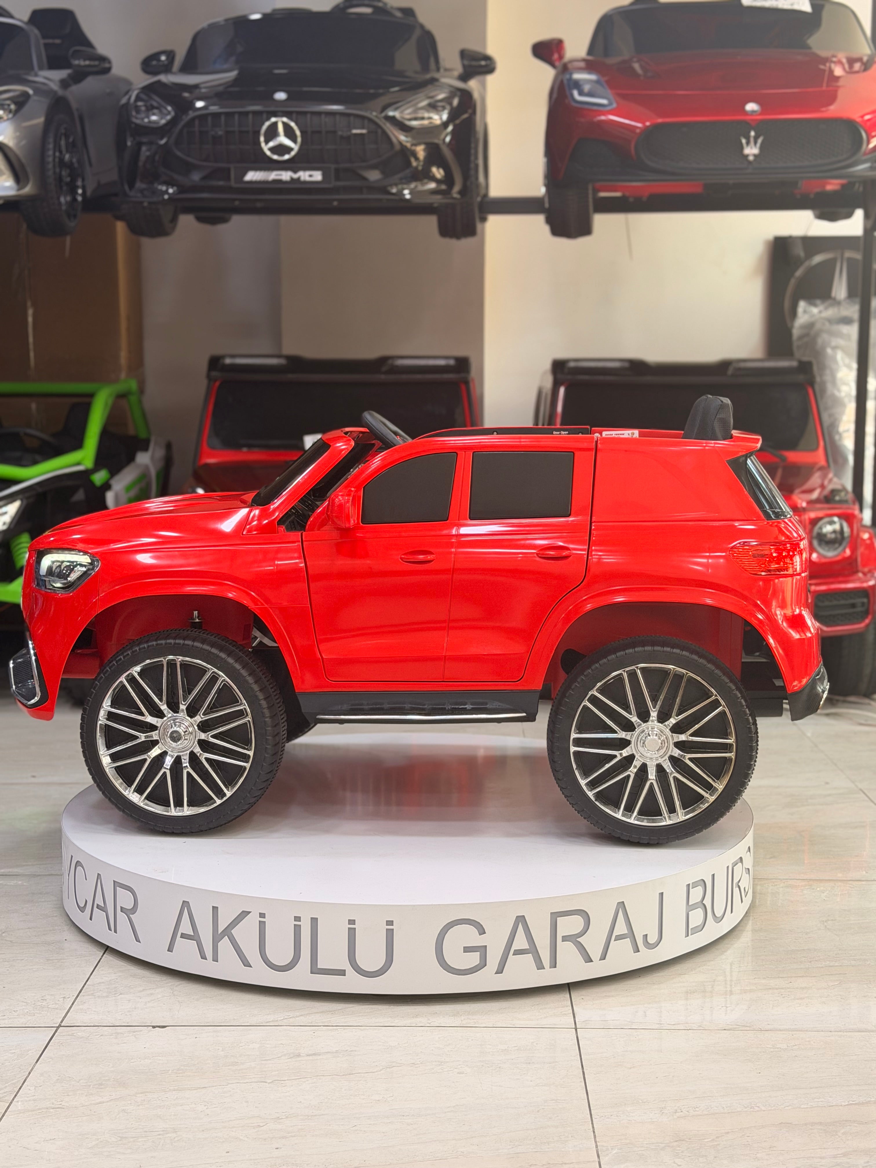 AUDİ AKÜLÜ ARABA 0-6 YAŞ KIRMIZI
