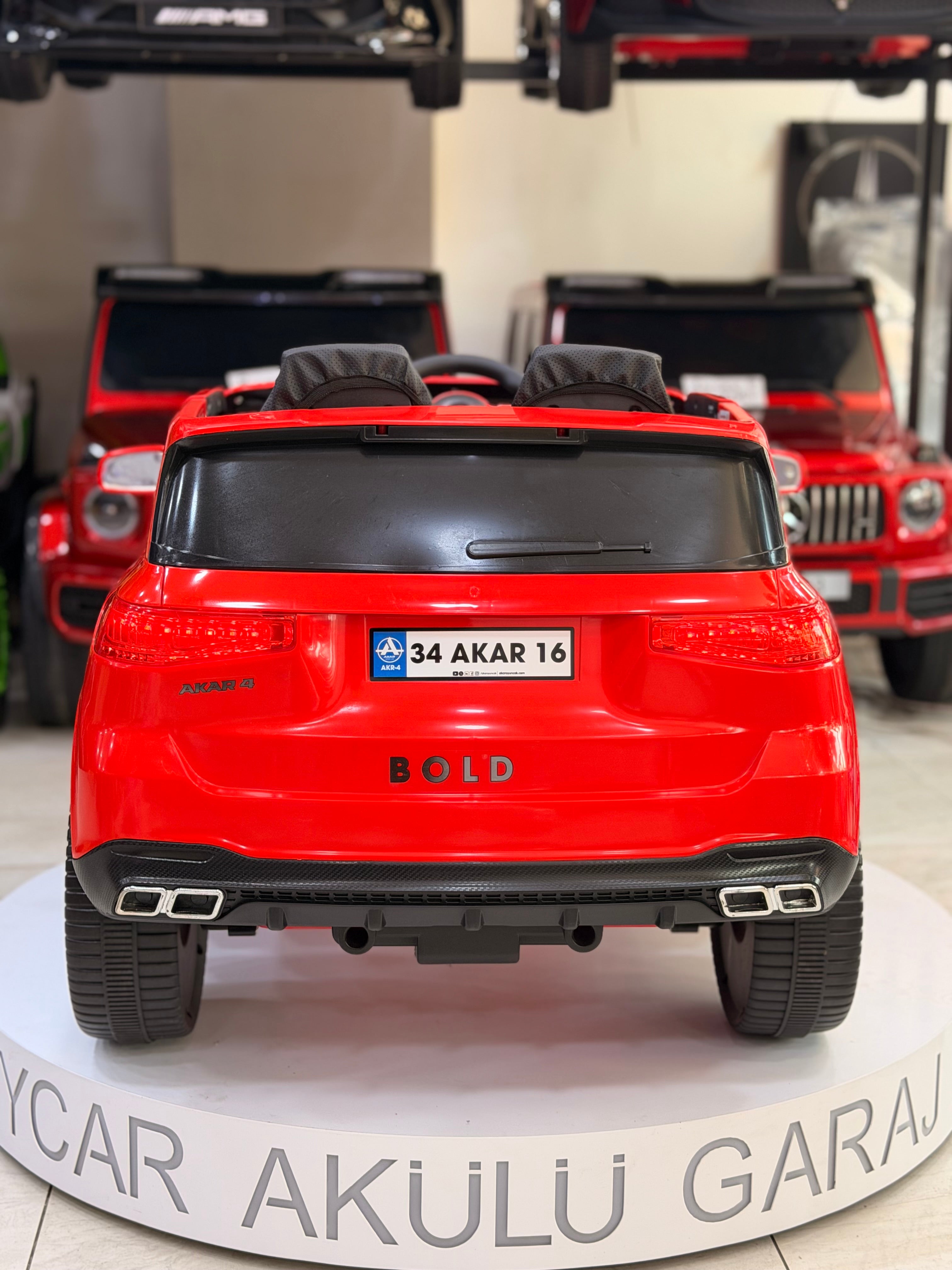 AUDİ AKÜLÜ ARABA 0-6 YAŞ KIRMIZI