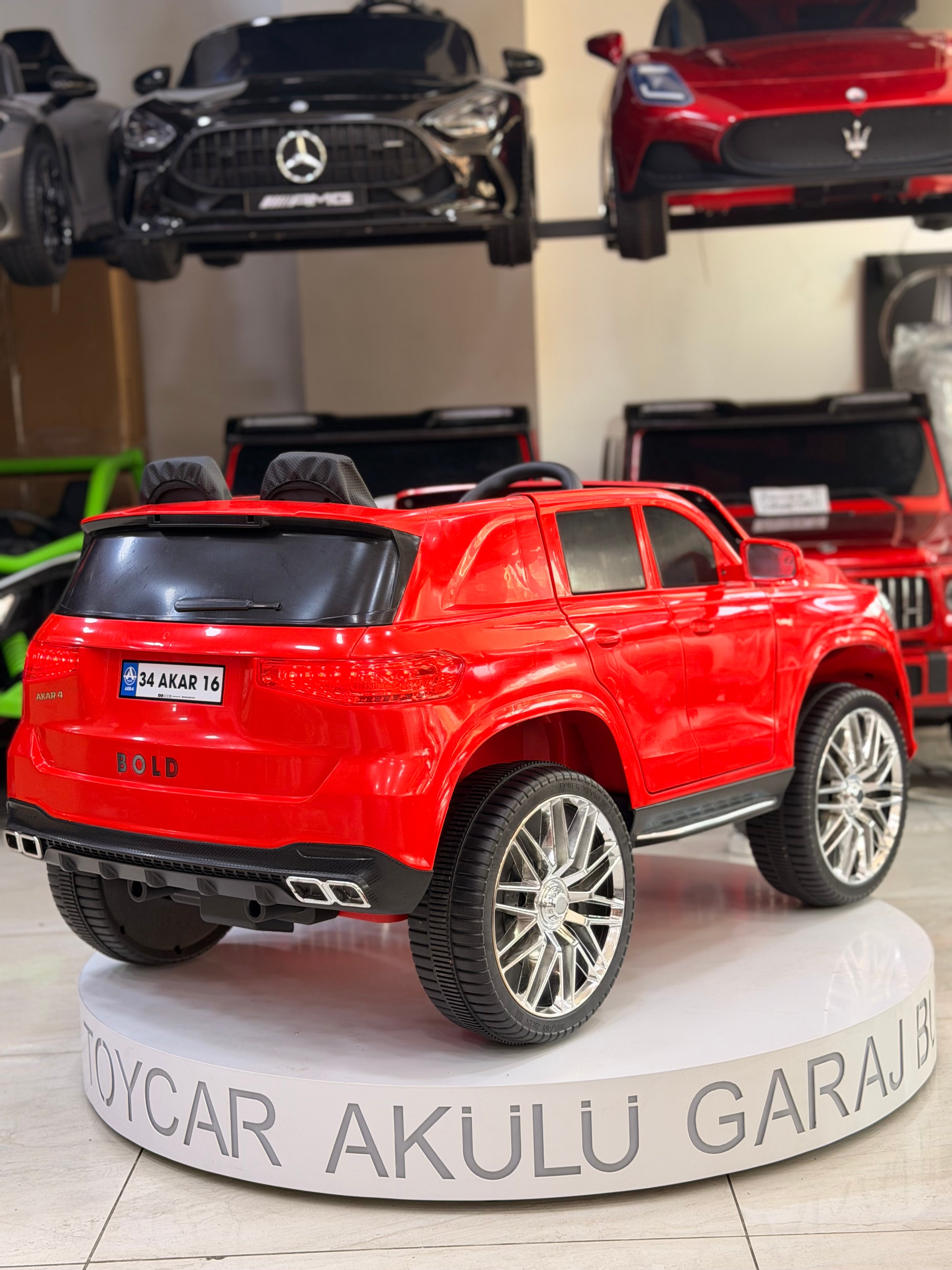 AUDİ AKÜLÜ ARABA 0-6 YAŞ KIRMIZI