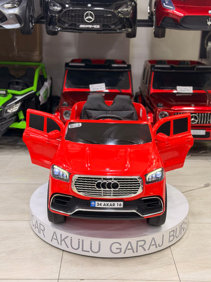 AUDİ AKÜLÜ ARABA 0-6 YAŞ KIRMIZI