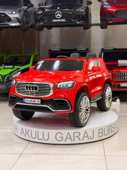 AUDİ AKÜLÜ ARABA 0-6 YAŞ KIRMIZI
