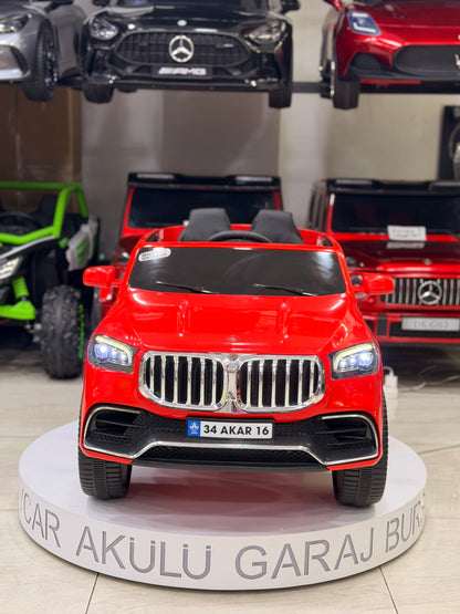 BMW AKÜLÜ ARABA 12W  0-6 YAŞ KIRMIZI