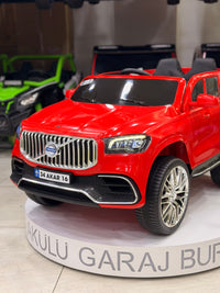 VOLVO AKÜLÜ ARABA 12W 0-6 YAŞ KIRMIZI