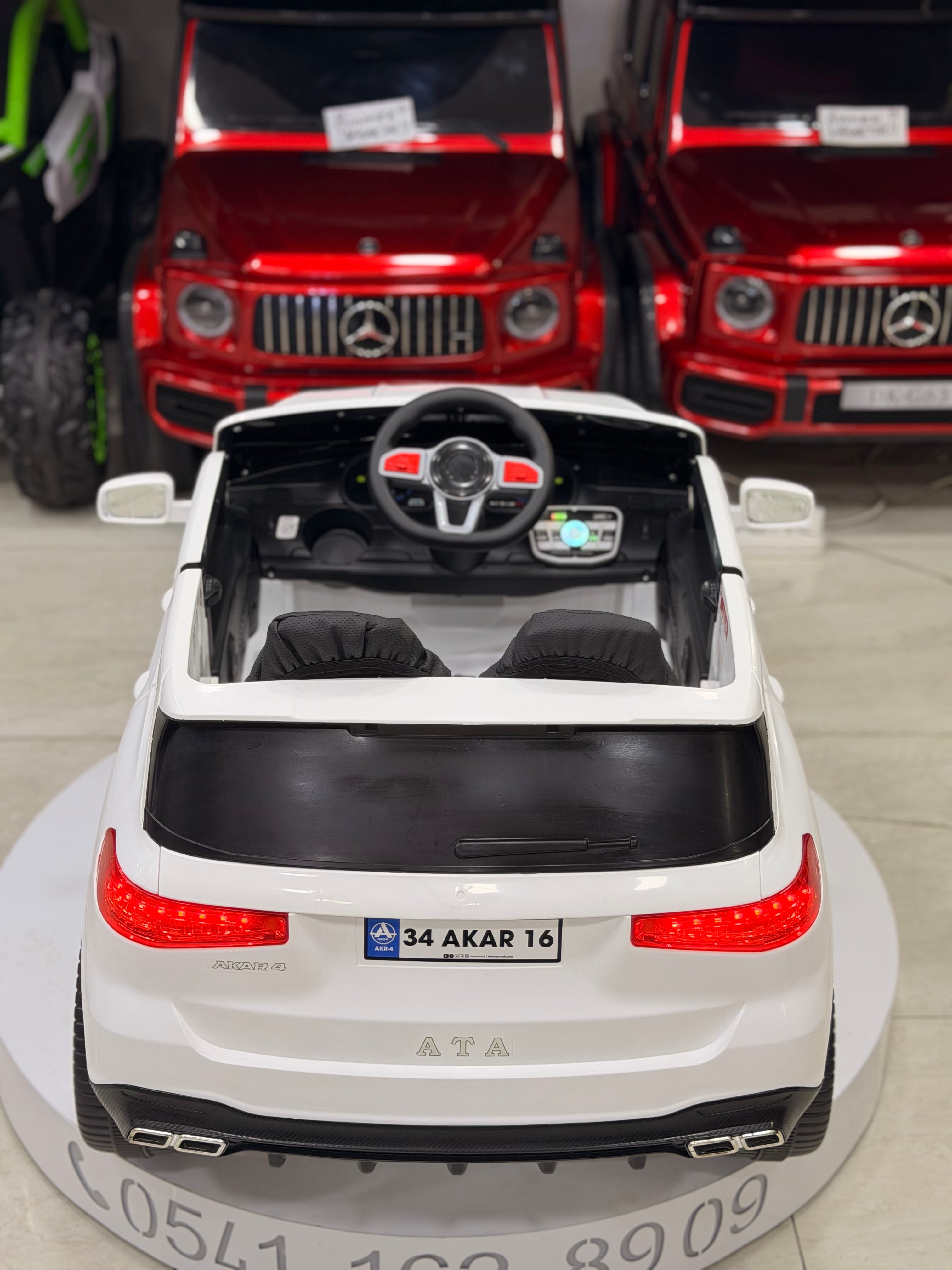AUDİ AKÜLÜ ARABA 0-6 YAŞ BEYAZ
