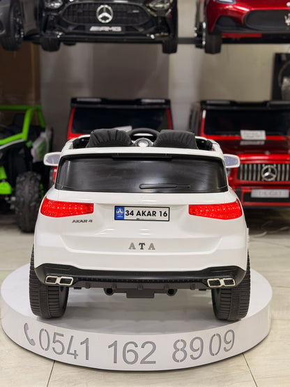 AUDİ AKÜLÜ ARABA 0-6 YAŞ BEYAZ