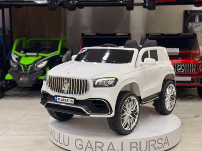 MASERATİ AKÜLÜ ARABA 12W 0-6 YAŞ BEYAZ