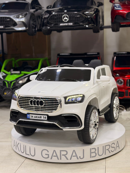 AUDİ AKÜLÜ ARABA 0-6 YAŞ BEYAZ