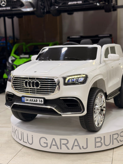 AUDİ AKÜLÜ ARABA 0-6 YAŞ BEYAZ