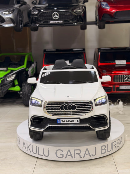 AUDİ AKÜLÜ ARABA 0-6 YAŞ BEYAZ