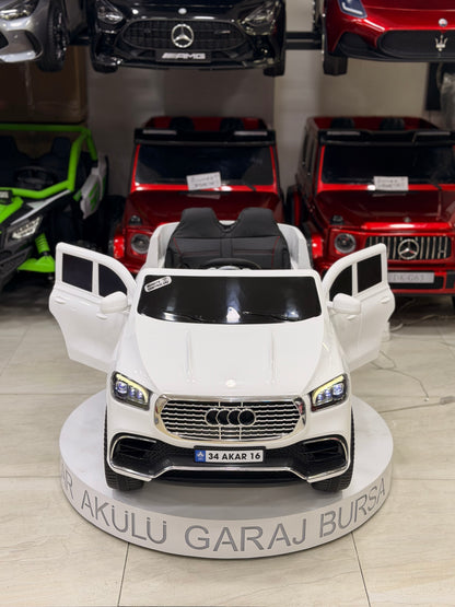 AUDİ AKÜLÜ ARABA 0-6 YAŞ BEYAZ