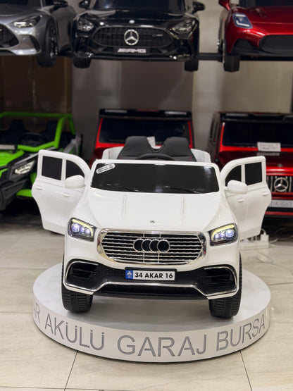 AUDİ AKÜLÜ ARABA 0-6 YAŞ BEYAZ